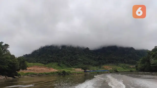 Alur Sungai di Kecamatan Peso