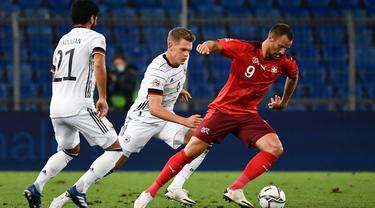 Hasil Pertandingan Uefa Nations League 2020 2021 Jerman Ditahan Swiss Spanyol Keok Dunia Bola Com