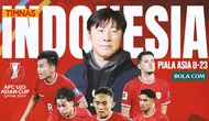 Timnas Indonesia U-23 - Ilustrasi Lolos Perempat Final Piala Asia U-23 2024 (Bola.com/Adreanus Titus)