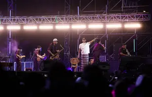 Potret Rizky Febian di Synchronize Fest 2026, Suguhkan Drama Musikal