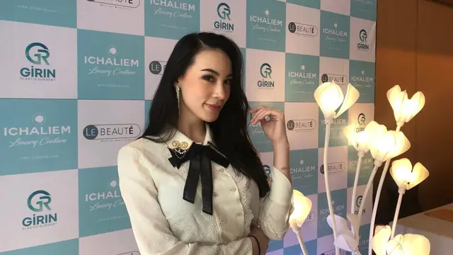 Melanie Berentz saat menghadiri Intimate Gathering & Korean Plastic Surgery Consultation di Jakarta, Agustus 2022. (Foto: Dok. Koleksi Pribadi)