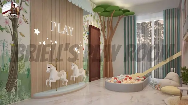 7 Potret Desain Ruang Bermain Anak Momo Geisha, Punya Banyak Wahana