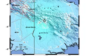 Gempa Magnitudo 6 Guncang Oksibil Papua Pegunungan