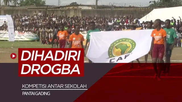Berita video Legenda Chelsea, Didier Drogba buka kompetisi sepak bola di Afrika bersama Presiden FIFA, Selasa (4/5/21).