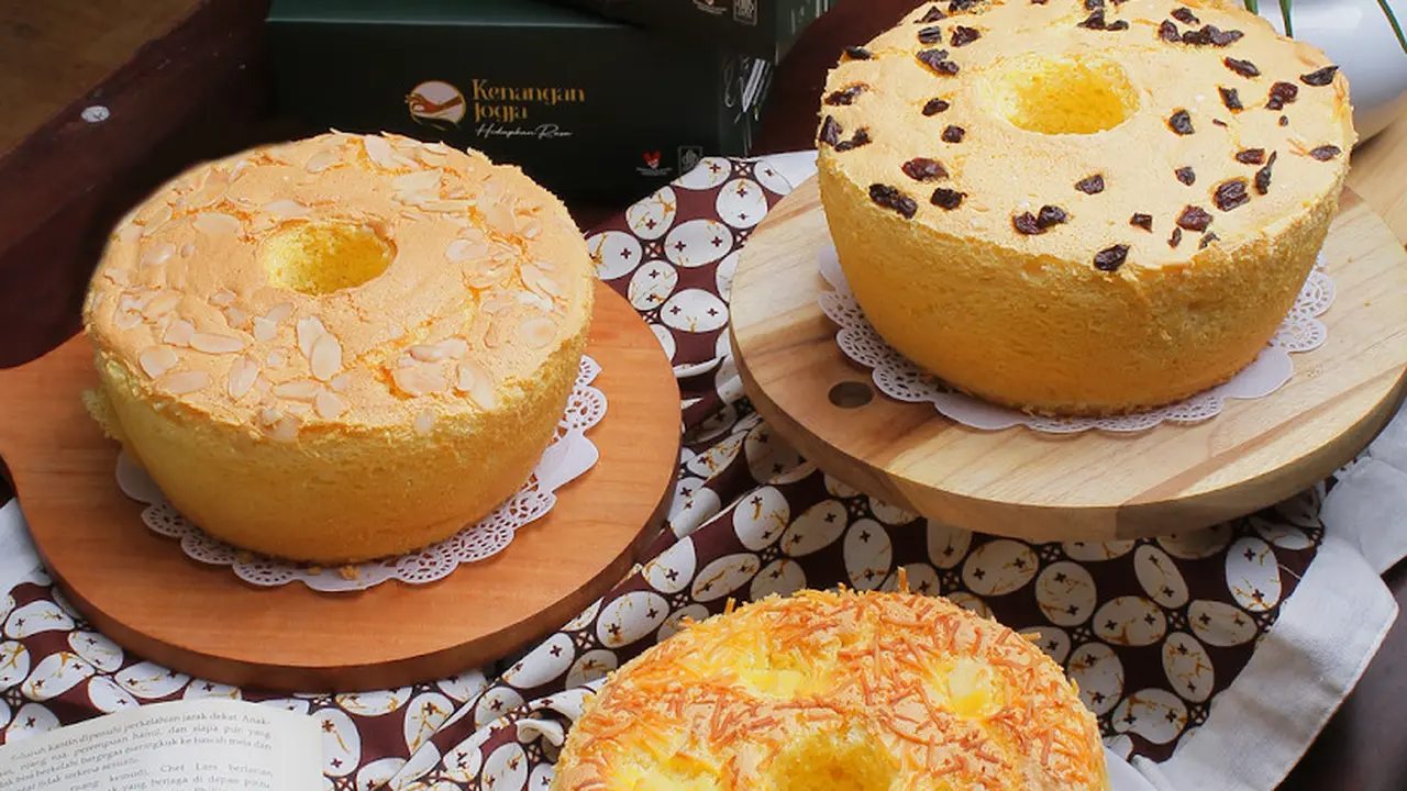 Tips Panggang Bolu Chiffon agar Tidak Mudah Kempes