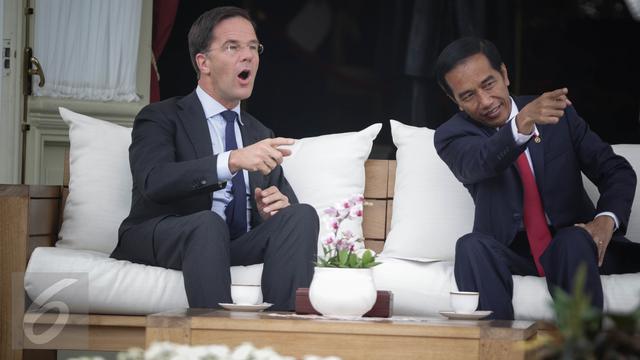 20161123-Keakraban Jokowi Dengan PM Belanda-Jakarta
