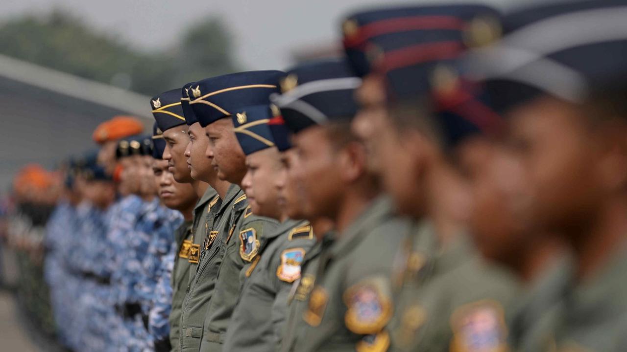 Jet tempur hingga helikopter dengan senapan mesin disiapkan TNI AU untuk amankan pelantikan Prabowo