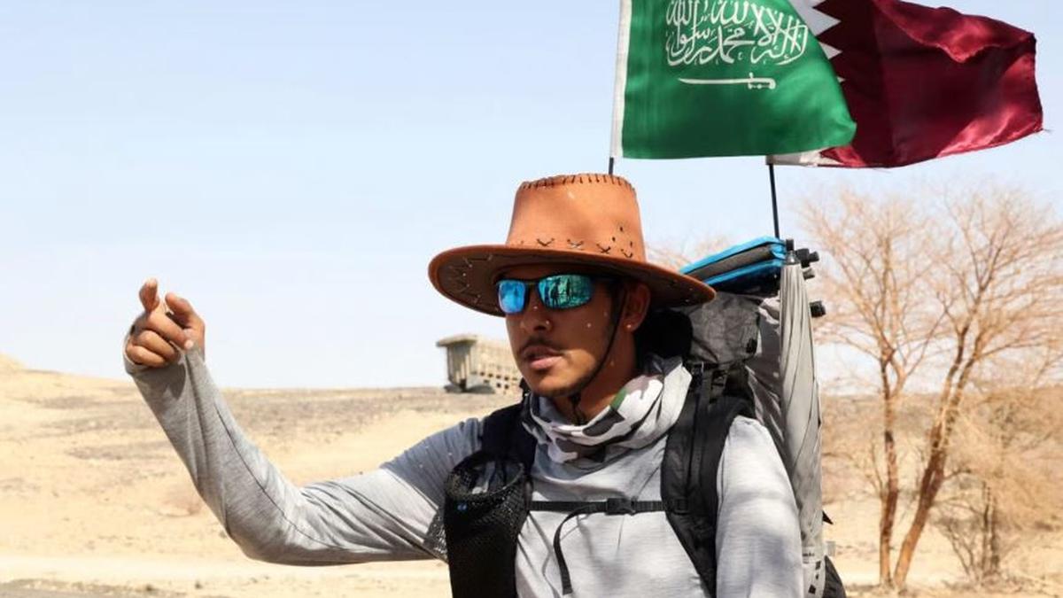 Tiba di Qatar, Pria Arab Saudi Jalan Kaki 1.600 KM untuk Nonton Piala Dunia 2022