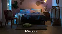 Ilustrasi kamar tidur. (dok. Dekoruma/Dinny Mutiah)
