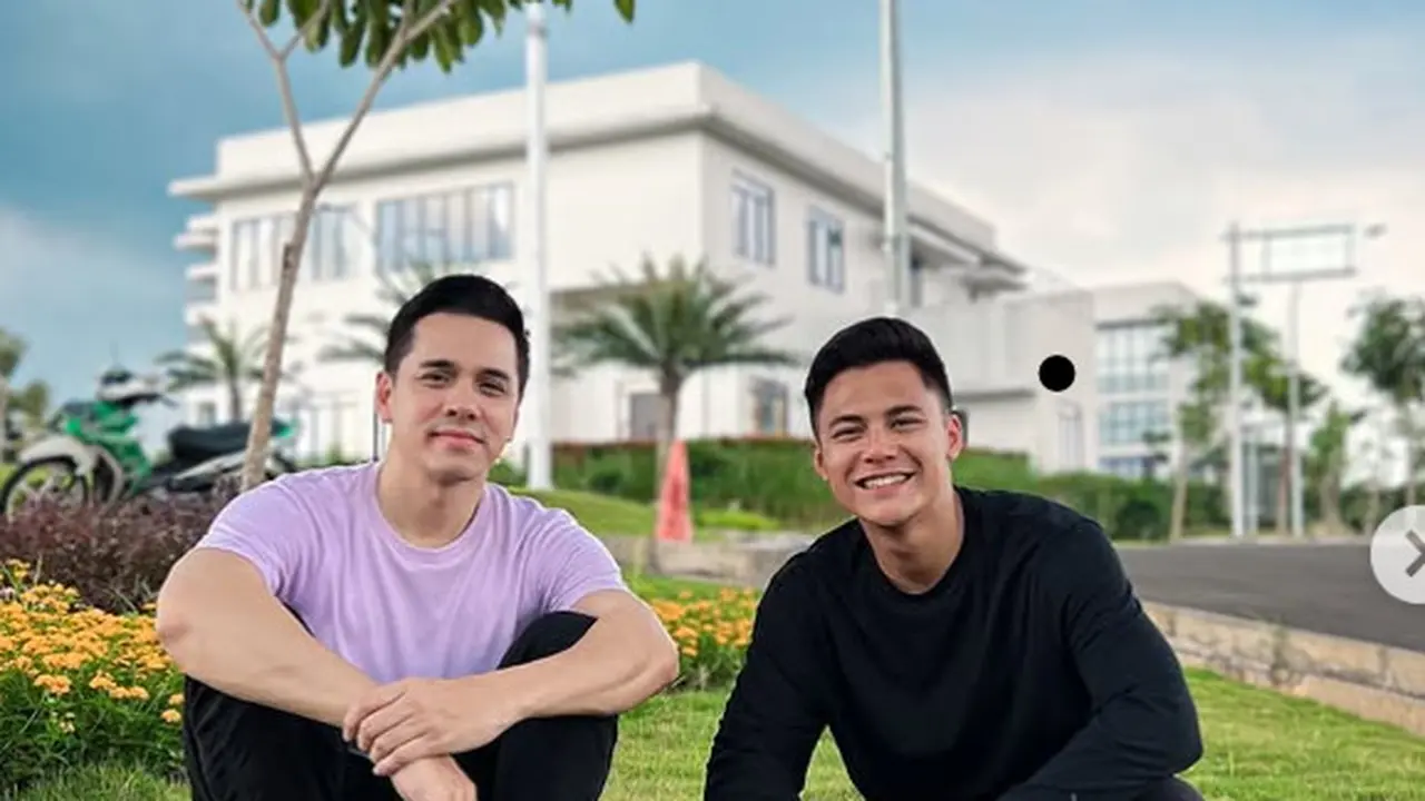 Rionaldo Stokhorst dan Cakrawala Airawan. (Instagram/ cakraa)