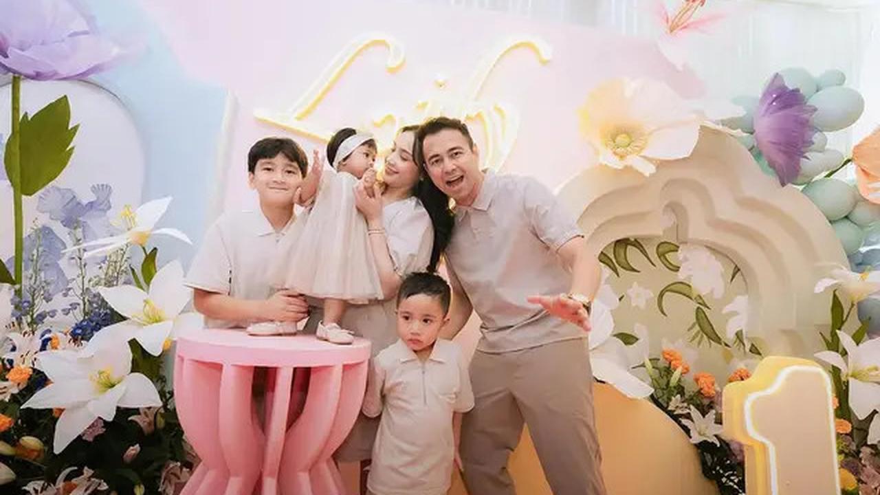 10 Potret Ulang Tahun Lily Anak Raffi Ahmad, Digelar Meriah di Rumah Andara