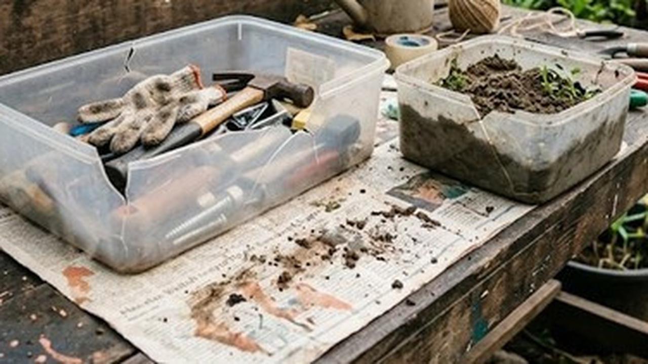 Thinwall Pecah Bisa Buat Apa? Ini Ide Kreatif Memanfaatkan Wadah Plastik Bekas (AI Generated)