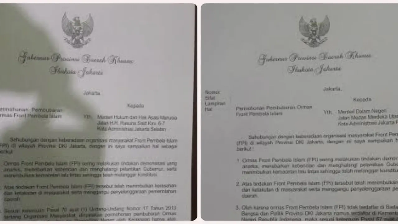 surat ahok