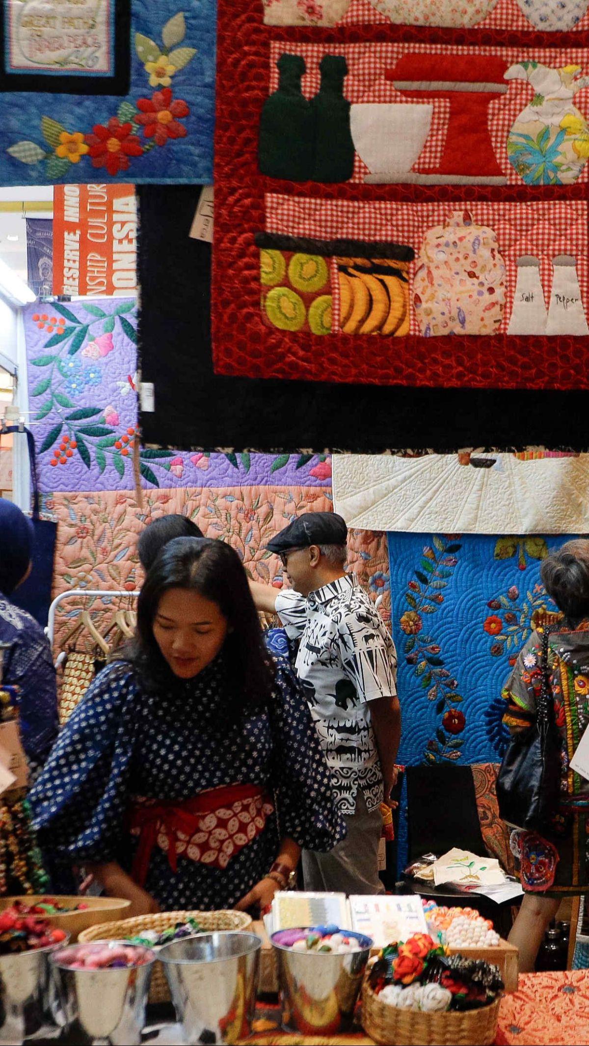 Sebagai pameran seni kriya terbesar di ASEAN, tahun ini adalah tahun ke-24.&nbsp;Liputan6.com/Herman Zakharia&nbsp;