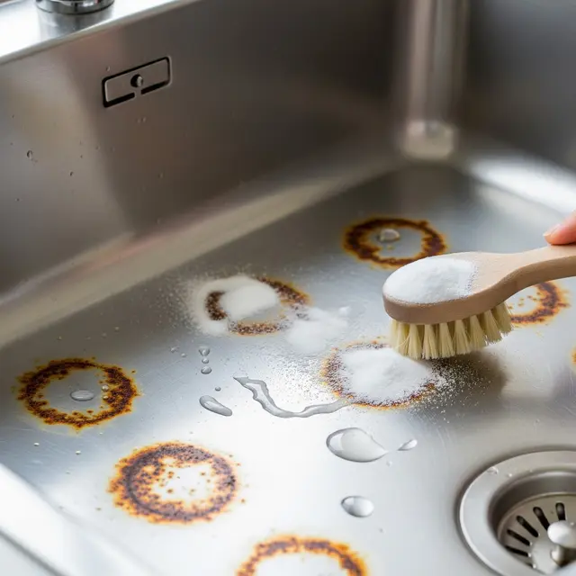 Cara Membersihkan Karat pada Stainless Steel agar Kembali Kinclong (Image by Gemini AI)