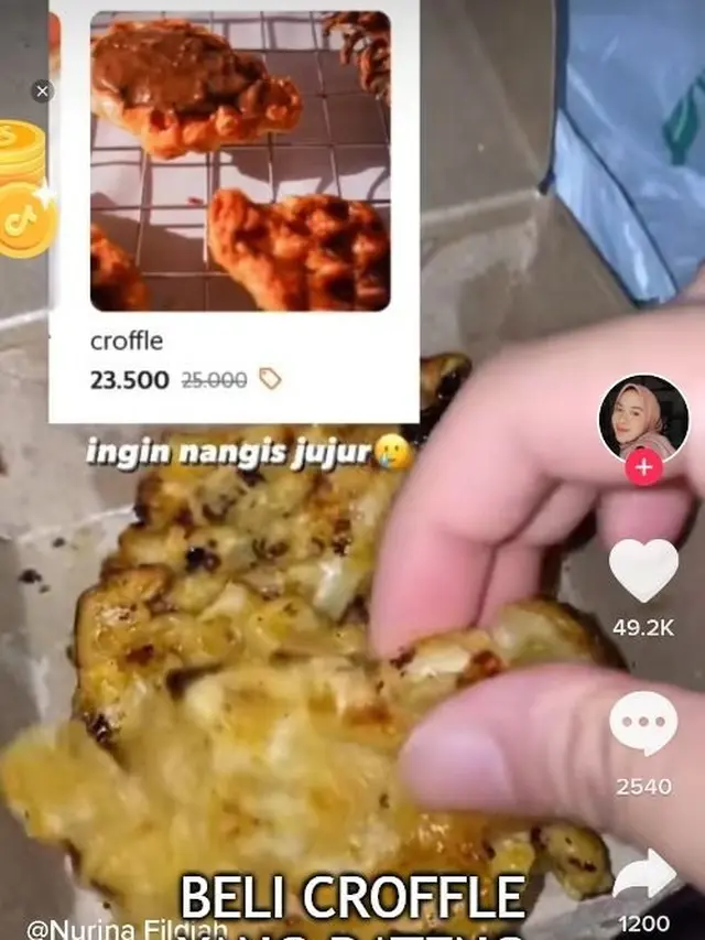 7 Croffle Gagal yang Bentuknya Jauh dari Ekpektasi Ini Bikin Senyum Miris