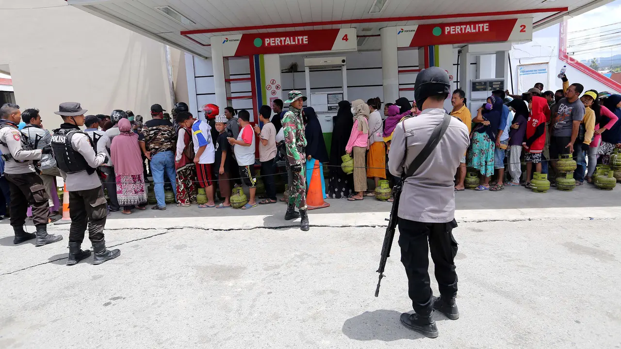 Operasi Pasar Elpiji Pasca Gempa dan Tsunami Palu