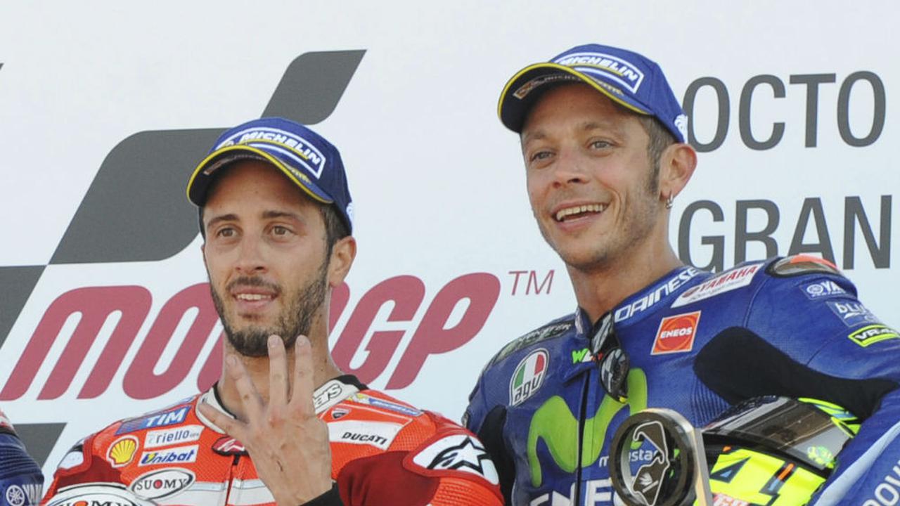 Andrea Dovizioso - Valentino Rossi