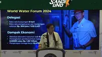 Menparekraf Sandiaga Uno menyebutkan dampak penyelenggaraan World Water Forum 2024 di Bali. (Dok: YouTube Kemenparekraf)