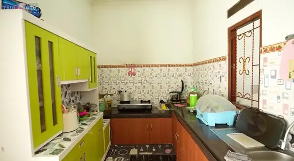 Potret Dapur Rumah Haji Malih, Sederhana tapi Nyaman