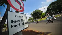 Ahok Izinkan Sepeda Motor Lintasi Thamrin saat Tengah Malam