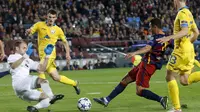 Cuplikan Kemenangan Telak Barcelona Atas BATE