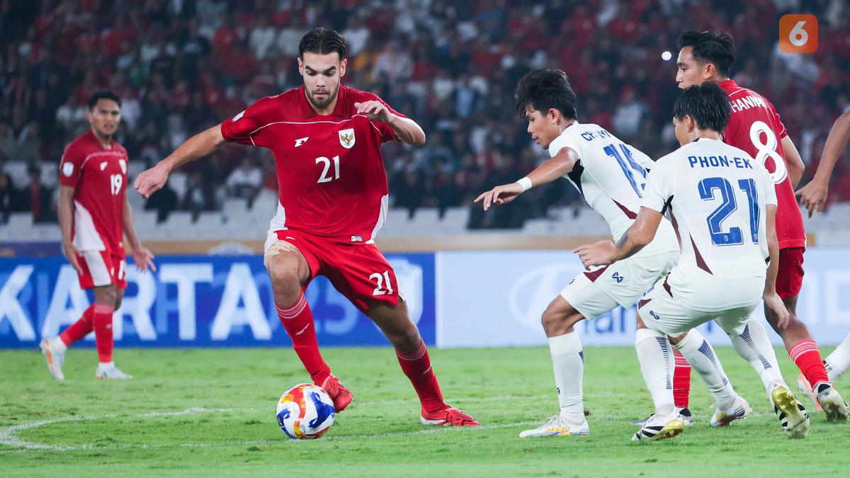 Jens Raven Selangkah Lagi Raih Gelar Top Skor Piala AFF U-23 2025