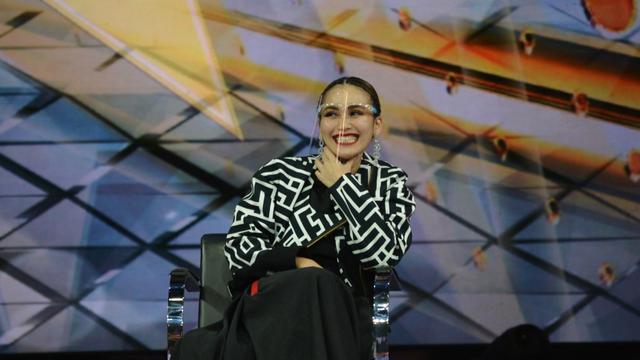 Aksi Ivan Gunawan dan Ayu Ting Ting di Rising Star Indonesia Dangdut