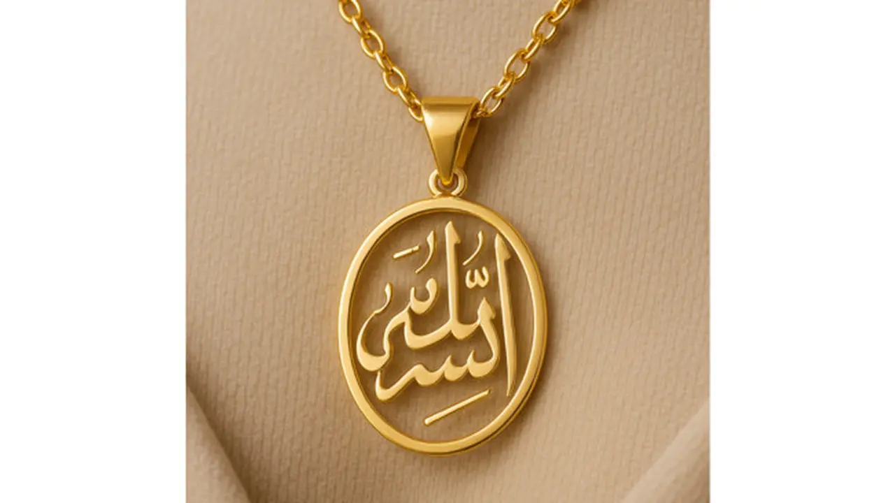 Model Kalung Emas Islami untuk Ibu-ibu 50 Tahun (Foto: ChatGPT)