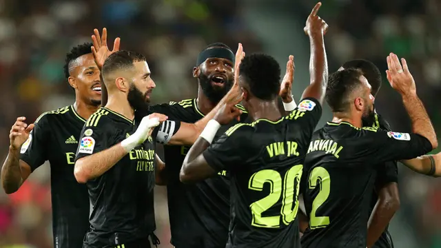 Real Madrid Kokoh Puncaki Klasemen Liga Spanyol Usai Benamkan Elche
