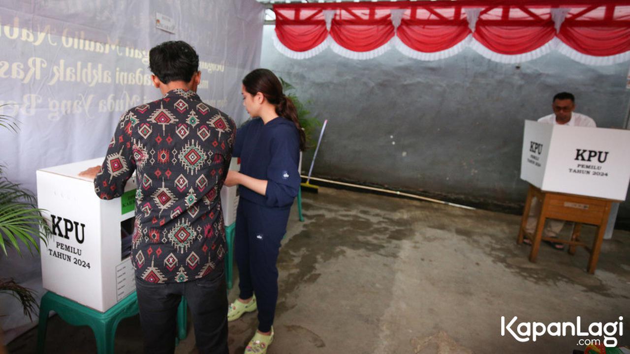 Nagita Slavina juga Tampil Sederhana