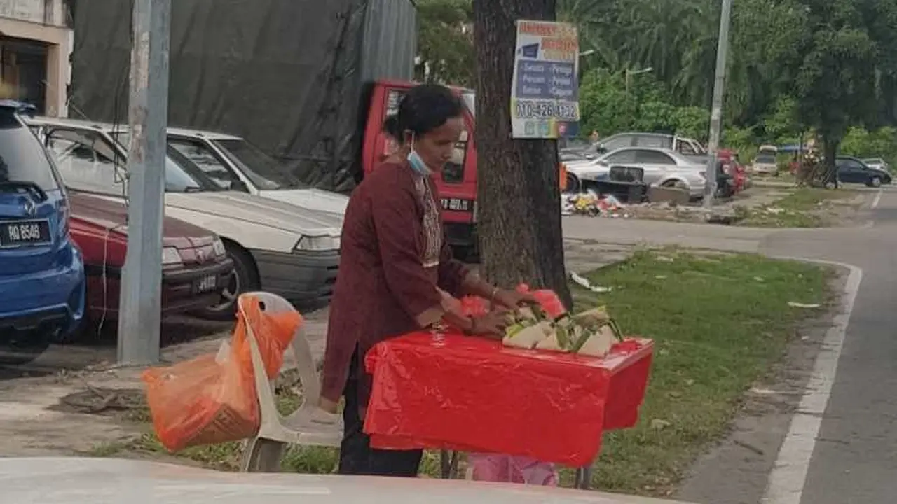 Viral, Wanita Pengidap Kanker Jualan Nasi Lemak Dapat Bantuan