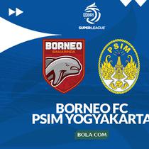 Cover prediksi Borneo FC Vs PSIM Yogyakarta - BRI Super League. (Bola.com/Gregah Nurikhsani)