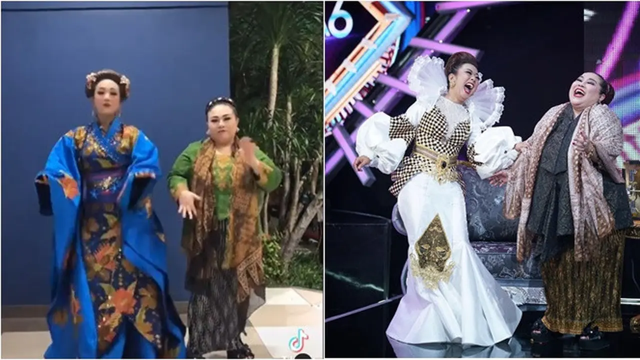 Main TikTok Bareng, Ini 6 Potret Keakraban Soimah dan Nunung di Balik Panggung