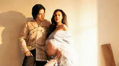 Angga Yunanda dan Shenina Cinnamon Bagikan Potret Maternity Terbaru, Pakai Dress Berbulu