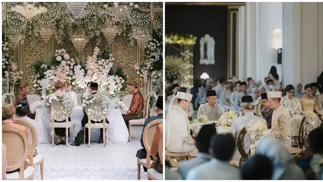 6 Potret Maudy Ayunda dan Amanda Saling Dampingi di Rangkaian Pernikahan