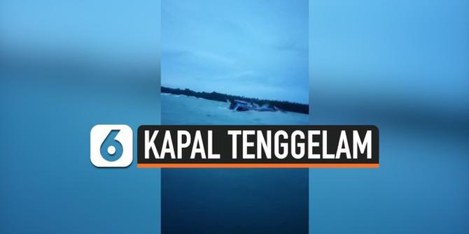 VIDEO: Detik-Detik Kapal KM Sandoro Tengggelam Diterjang Gelombang