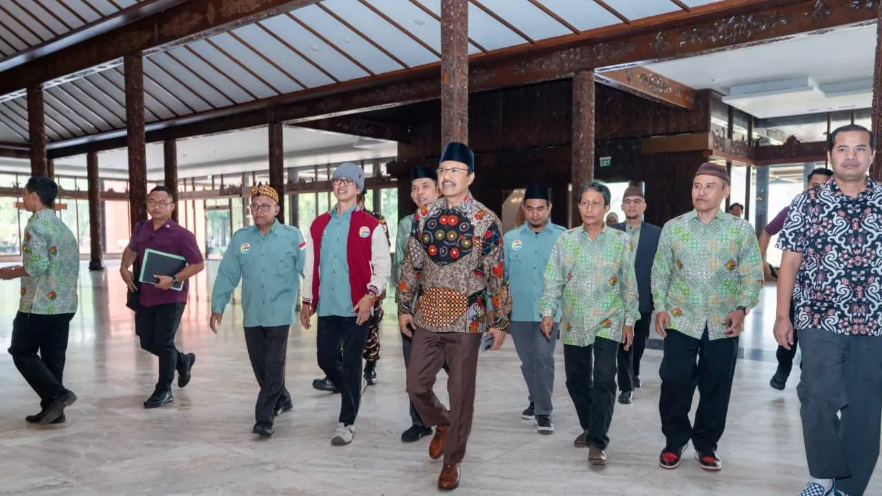 Gus Ipul saat menjadi keynote speaker dalam Silaturahmi Nasional (Silatnas) SP2MI 2026