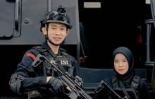 Viral Gaya Prewedding Anggota Brimob yang Curi Perhatian, Begini Potretnya