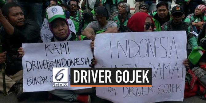 VIDEO: Driver Gojek Demo Kedubes Malaysia