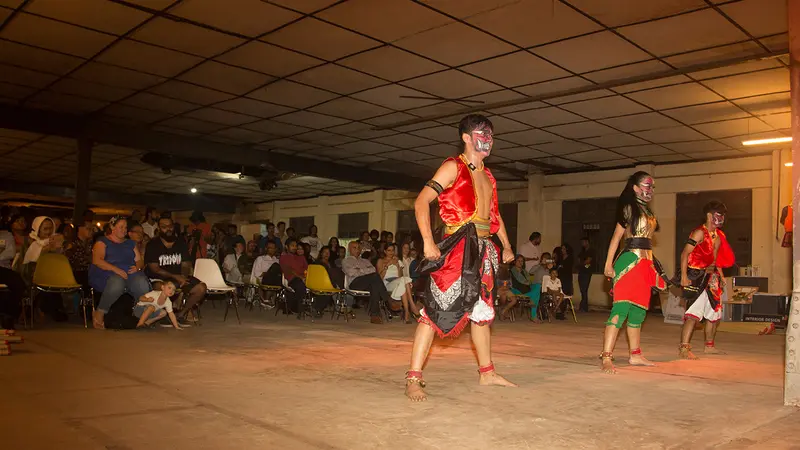 Penari Indonesia di Colomboscope Art Culture 2017 (KBRI Sri Lanka di Colombo)