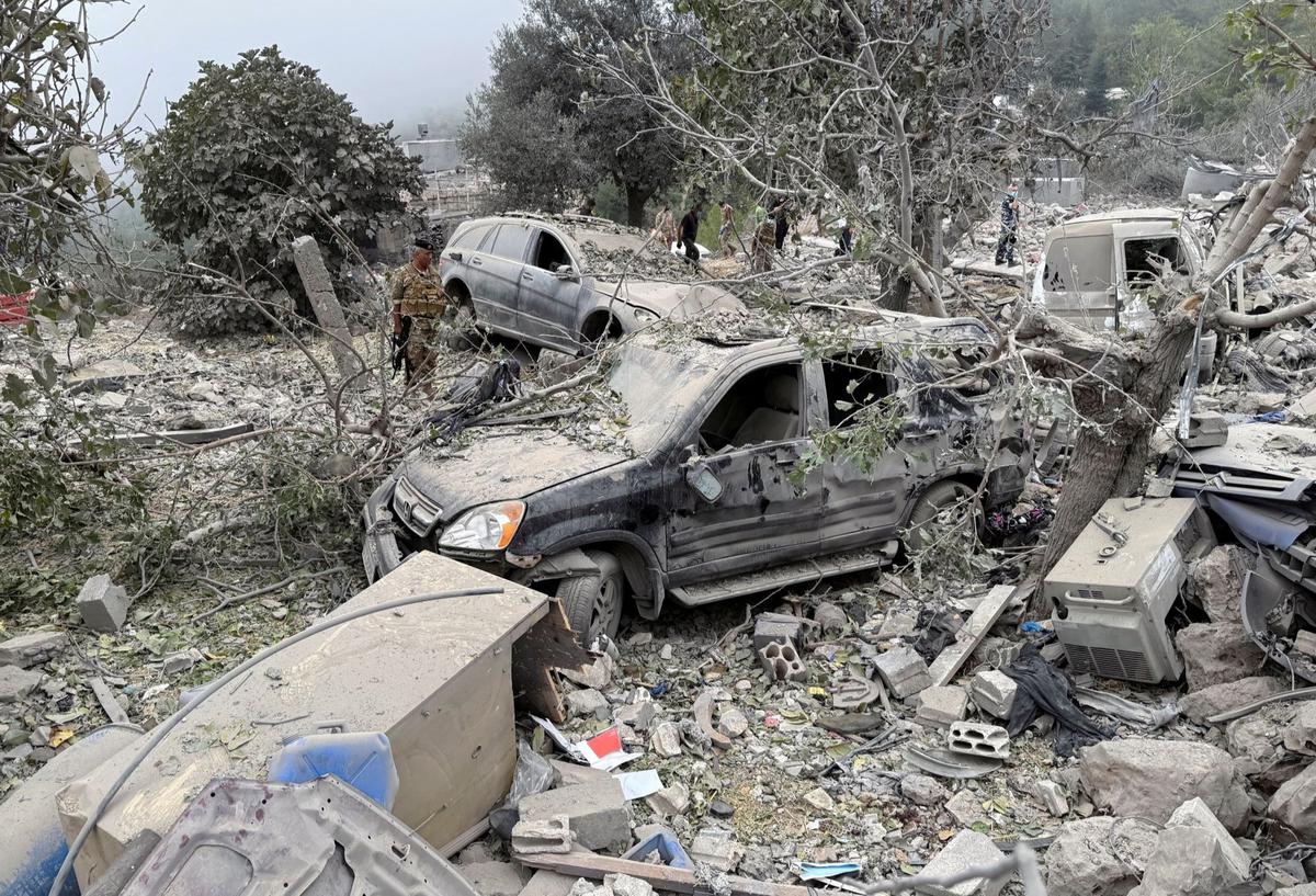 Serangan brutal Israel hancurkan permukiman Kristen di Lebanon