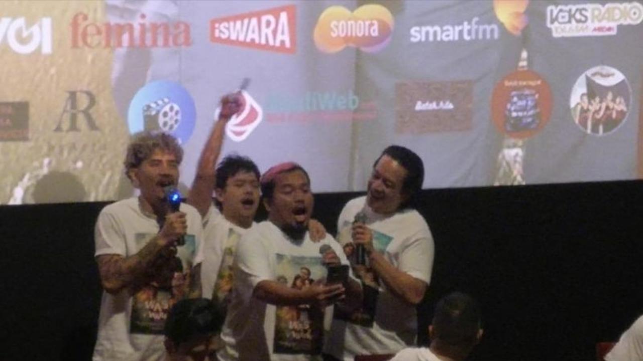 Aktor Film Wasiat Warisan Kompak Bawakan 'O Tano Batak' di Gala Perdana, Angkat Identitas Budaya Batak