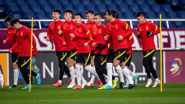 Persiapan China Jelang Hadapi Jepang di Kualifikasi Piala Dunia