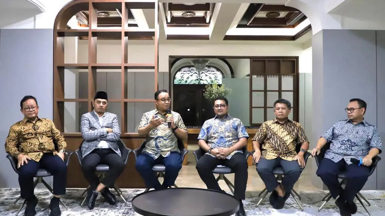 Saat pertemuan dengan Tim Kecil Koalisi Perubahan (Nasdem, Demokrat, PKS), Jumat (5/5/2023), Anies Baswedan mengungkapkan bahwa Koalisi Perubahan terus berproses, telah bekerja dengan terstruktur dan sesuai tahapan yang direncanakan bersama (Istimewa)