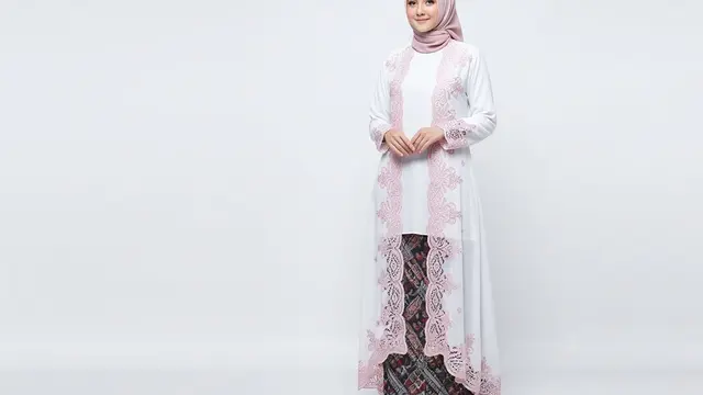 Model Gamis Outer 2 in 1 Terbaru