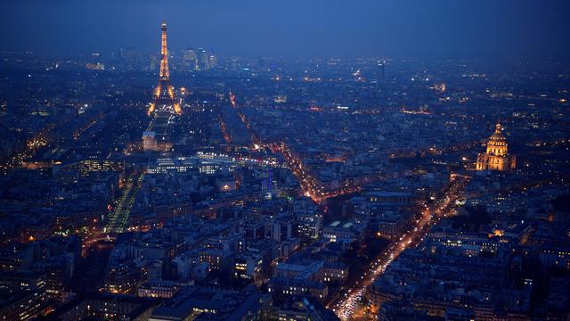 Kota Paris Dari Gedung Tinggi