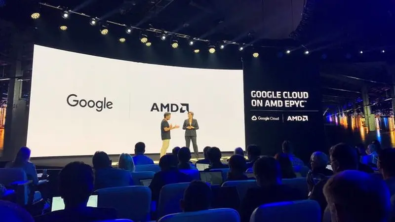 Google Akan Gunakan Chipset AMD Epyc untuk Pusat Data