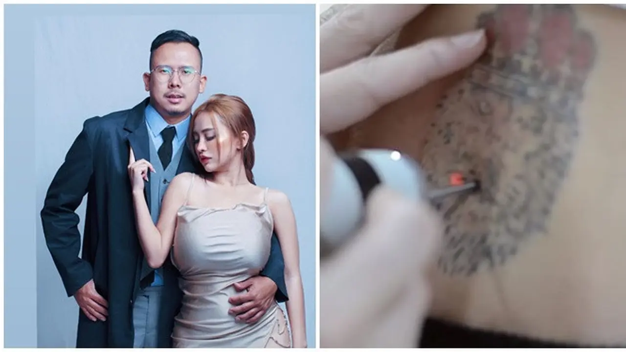 6 Momen Cupi Cupita Hapus Tato Jelang Menikah, Ditemani Calon Suami