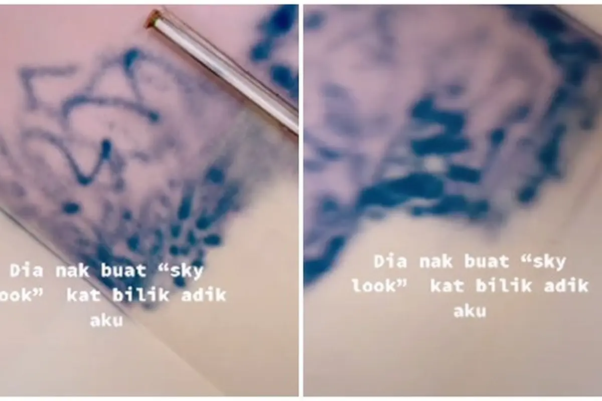 Gadis Ini Curhat Sang Ibu Bikin 'Sky Look' di Kamar Tidur, Hasilnya Justru Kocak